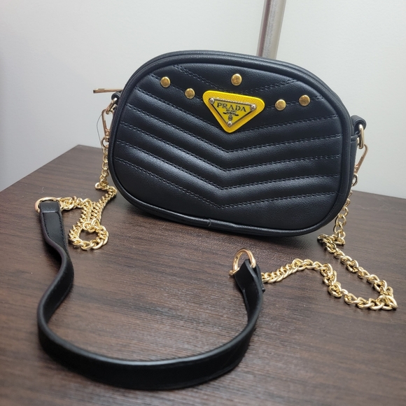 Fashion Quilted Leather Crossbody Bag - Picture 1 of 2